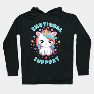 Emotional Support Unicorn Hoodie
